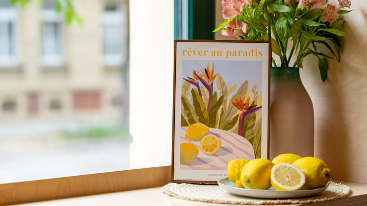 Billeder – Rêver au Paradis II af Goed Blauw